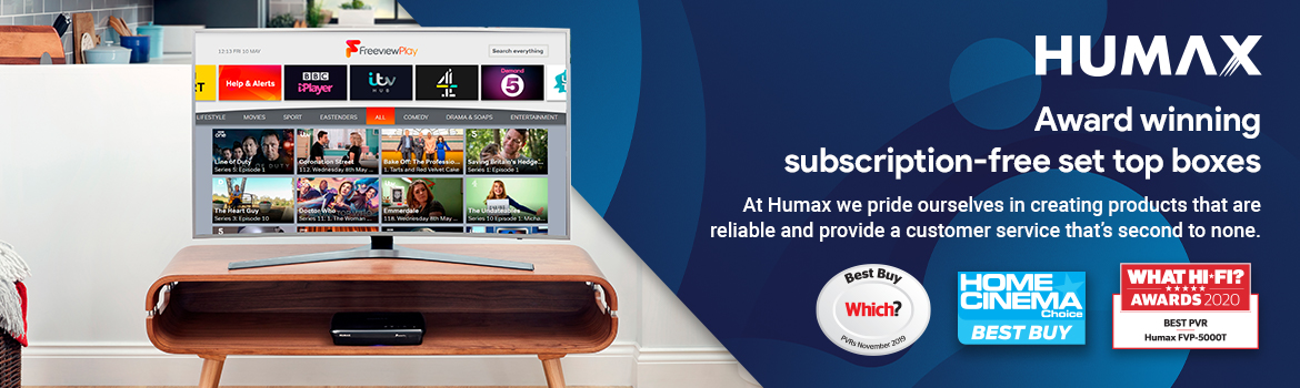 Humax – Award-Winning Subscription-Free Set-Top Boxes | Euronics Site