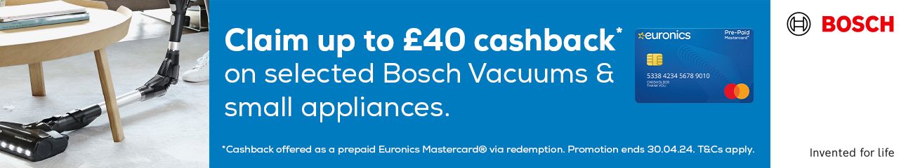 Bosch Floorcare Cashback