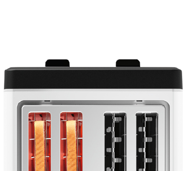 Bosch Toaster Designline White Roasting Chamber