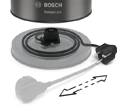 Bosch Kettle Anthracite Cord Storage