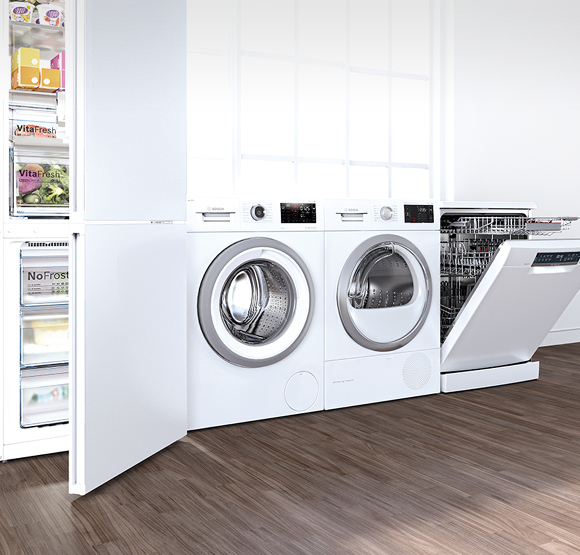 Bosch Line Up of Laundry Appliances