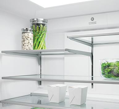 Fisher and Paykel Flexible Storage Feature