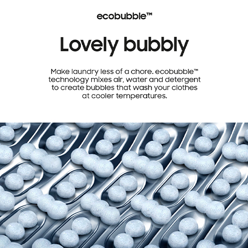 Samsung Ecobubble Feature