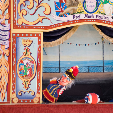 Punch and Judy performance