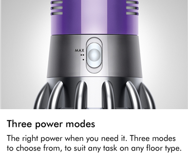 Dyson Cyclone V10 Absolute Three Power Modes