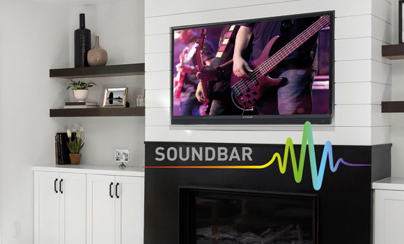 Linsar TV and Soundbar