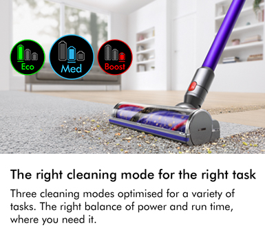 Dyson V11 Three Cleaning Modes